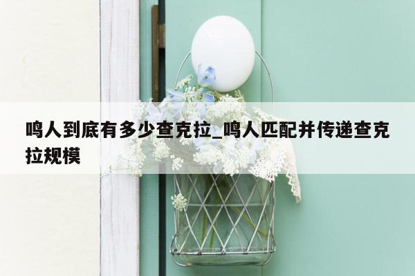 鸣人到底有多少查克拉_鸣人匹配并传递查克拉规模