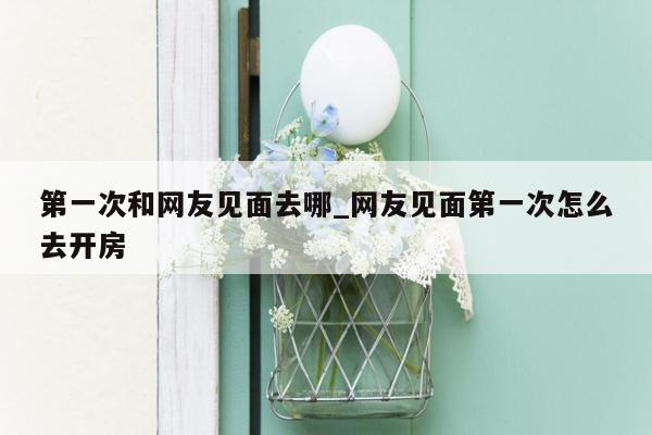 第一次和网友见面去哪_网友见面第一次怎么去开房