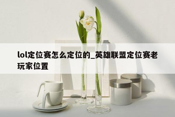 lol定位赛怎么定位的_英雄联盟定位赛老玩家位置