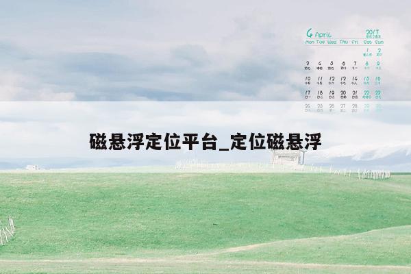 磁悬浮定位平台_定位磁悬浮