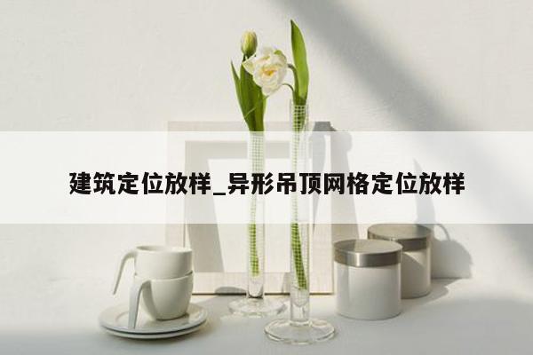 建筑定位放样_异形吊顶网格定位放样