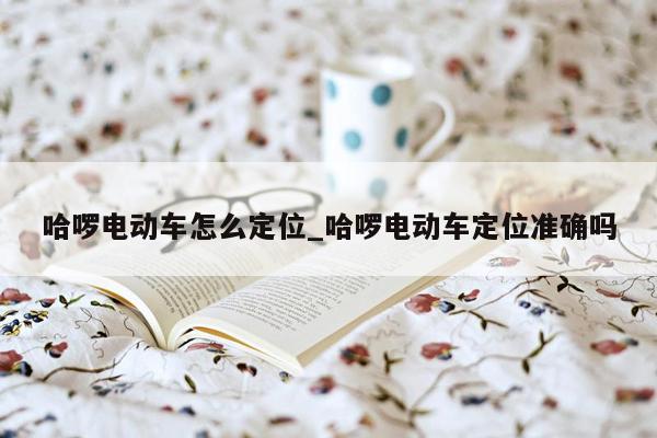 哈啰电动车怎么定位_哈啰电动车定位准确吗
