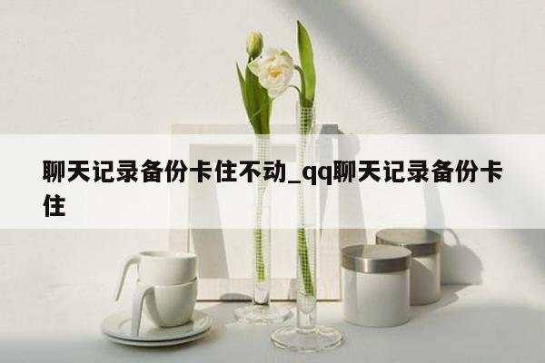 聊天记录备份卡住不动_qq聊天记录备份卡住